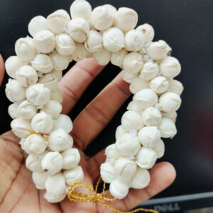 5. Artificial Foam Beli Flower Gajra - Tabassum Craft Corner